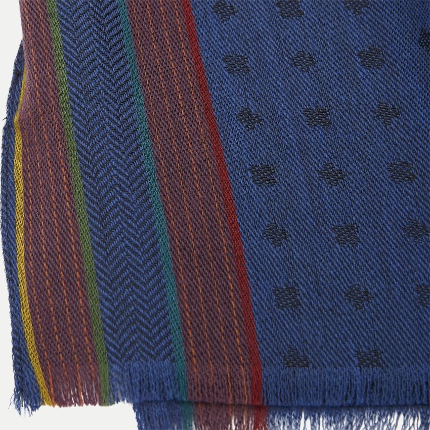 Paul Smith Accessories Scarves 863F GS30  BLÅ