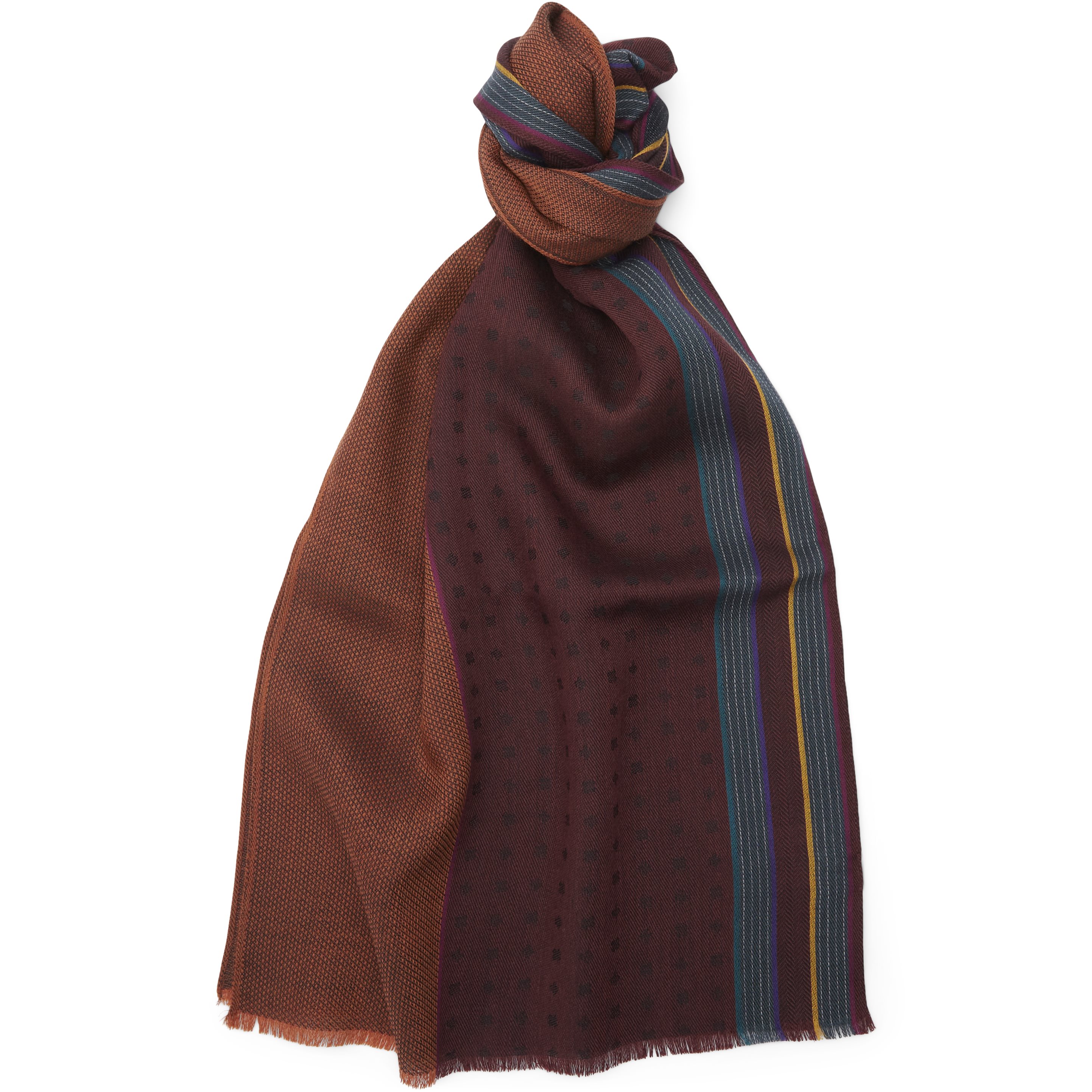 Paul Smith Accessories Scarves 863F GS30  Brown