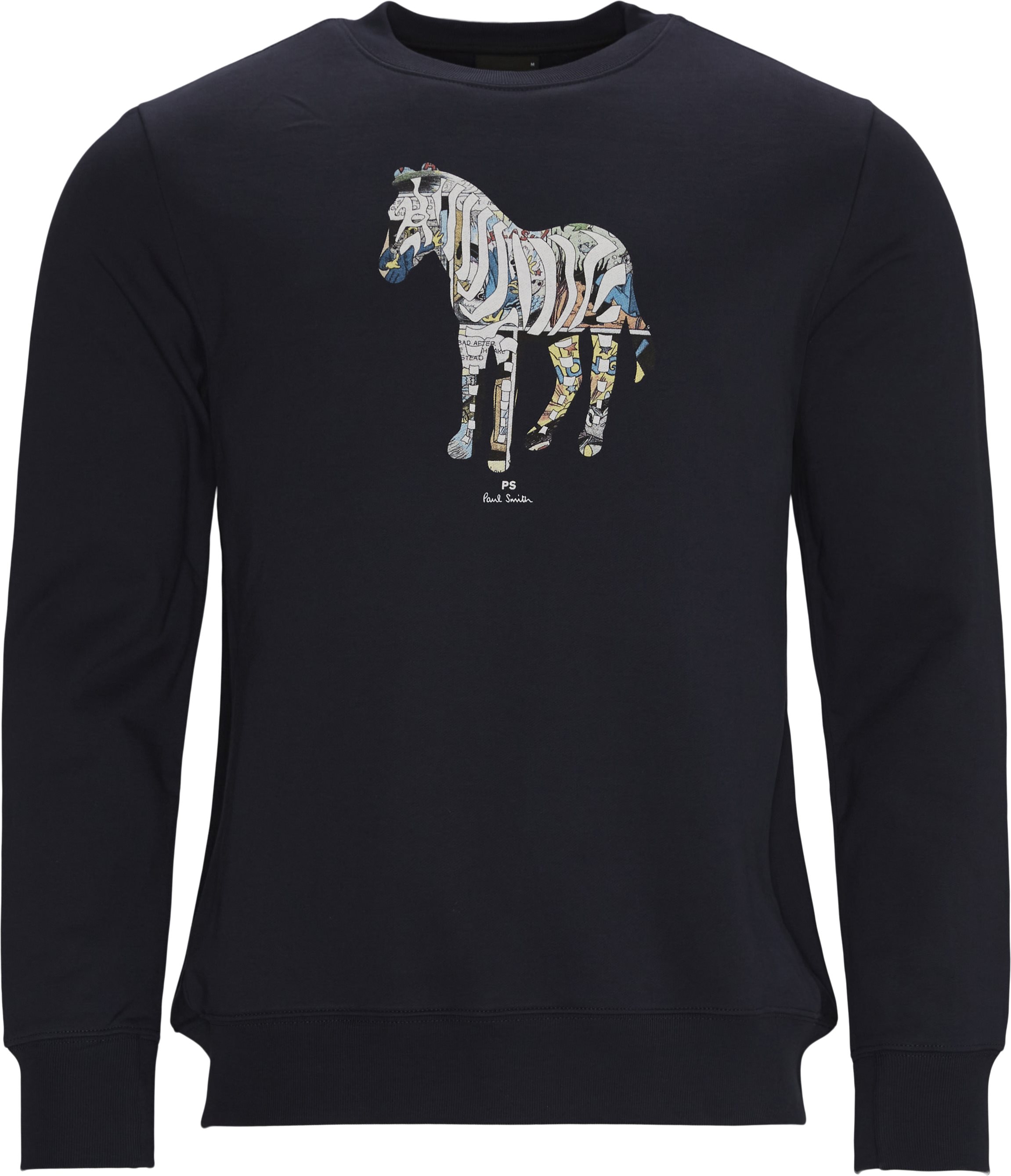 Zebra Sweatshirt - Sweatshirts - Regular fit - Blue