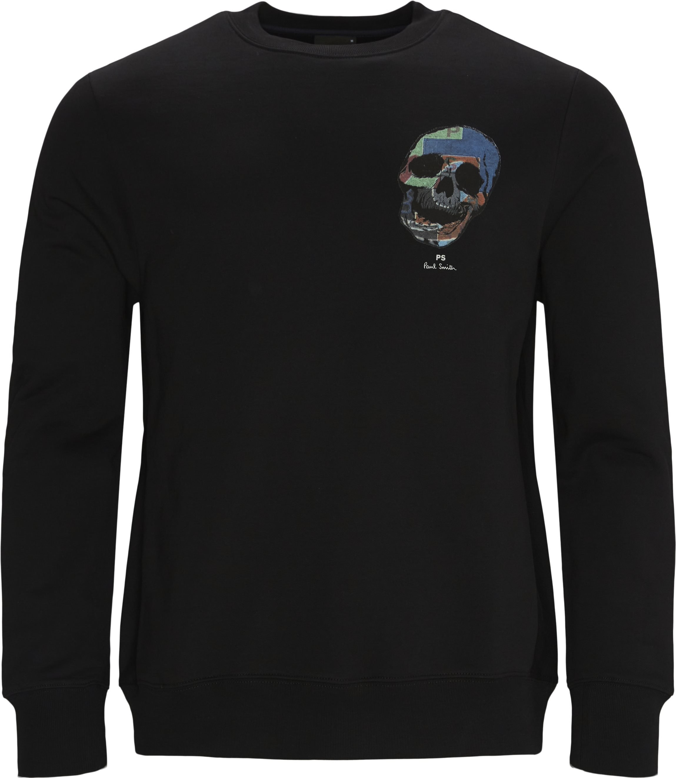 Skull Sweatshirt - Sweatshirts - Regular fit - Sort