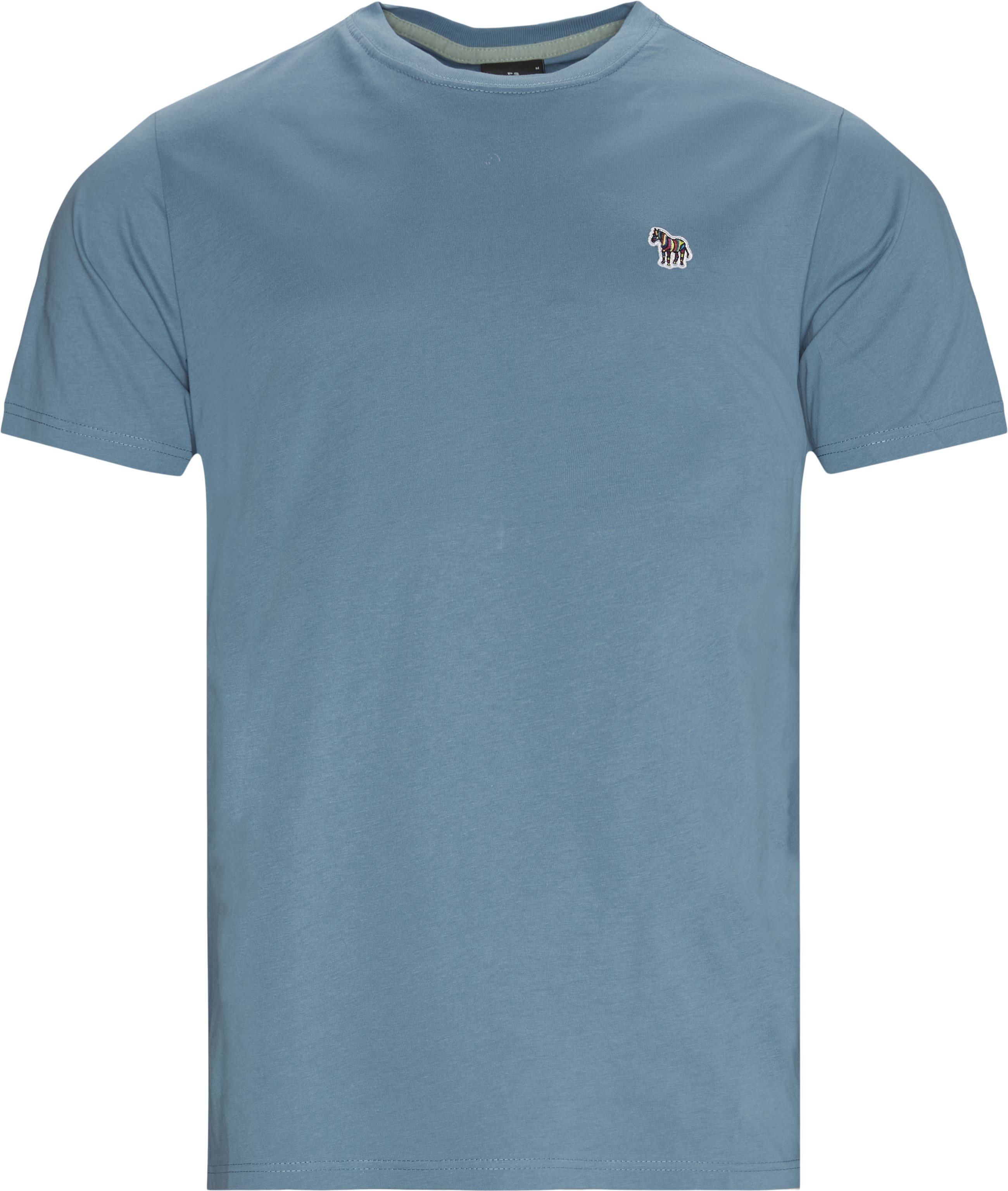 Zebra Tee - T-shirts - Regular fit - Blå