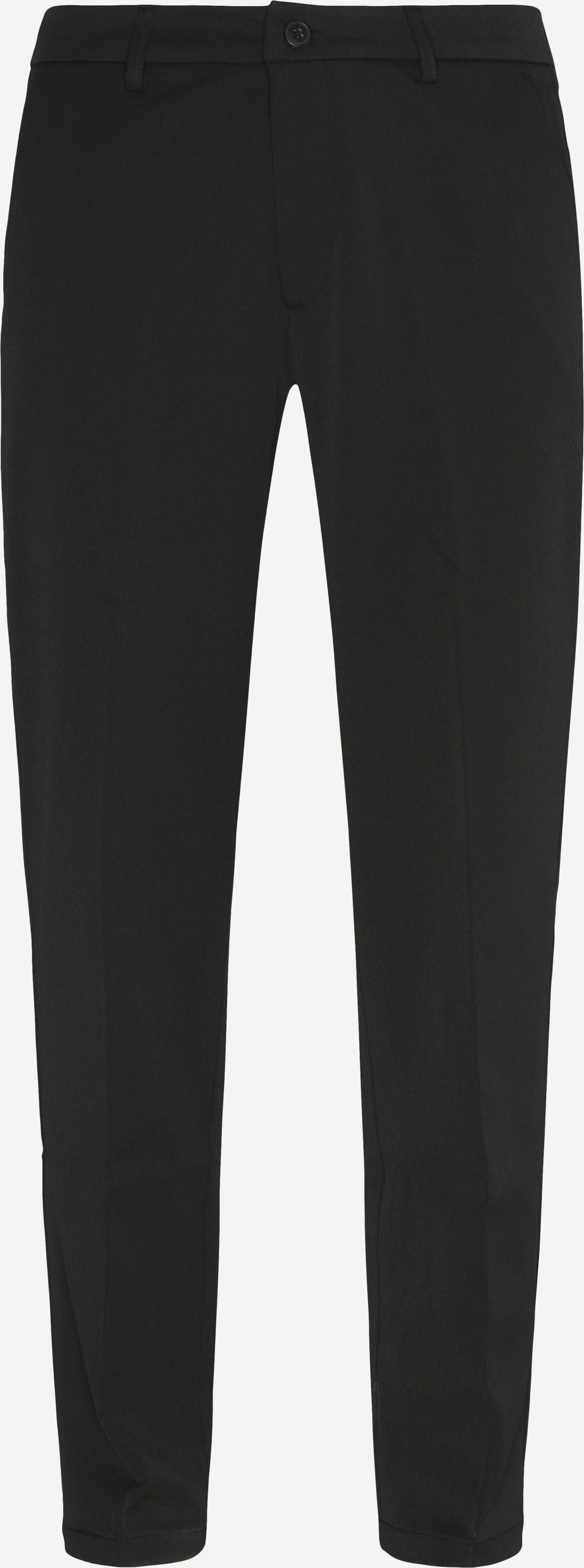 Les Deux Trousers REGULAR COMO SUIT PANTS LDM510030 Black