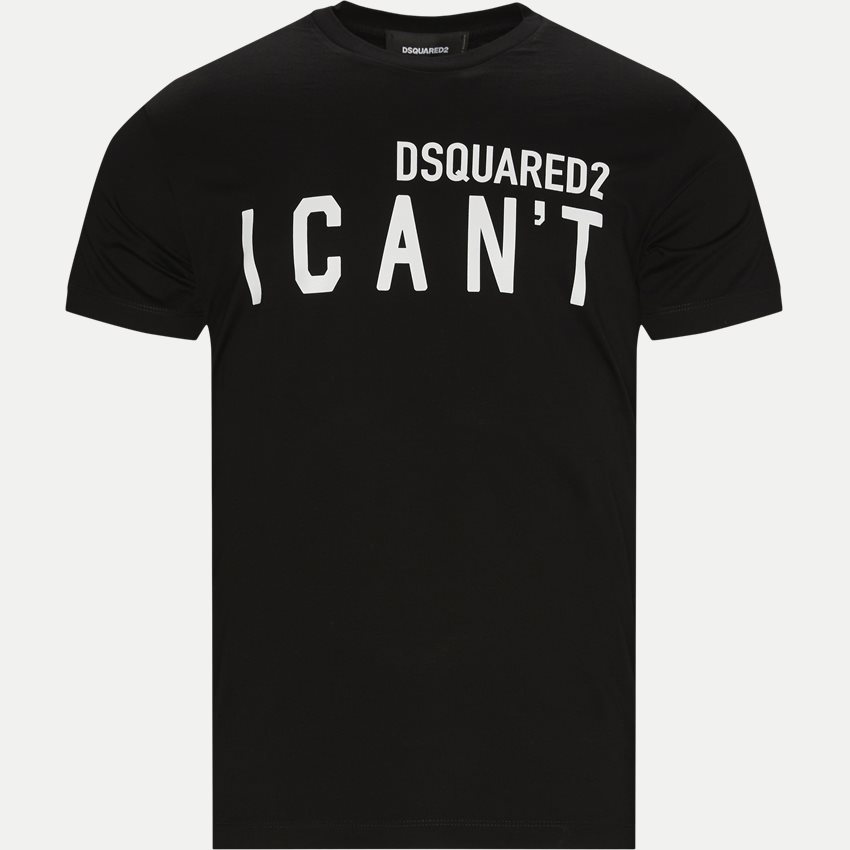Dsquared2 T-shirts S74GD0859 S23009 SORT
