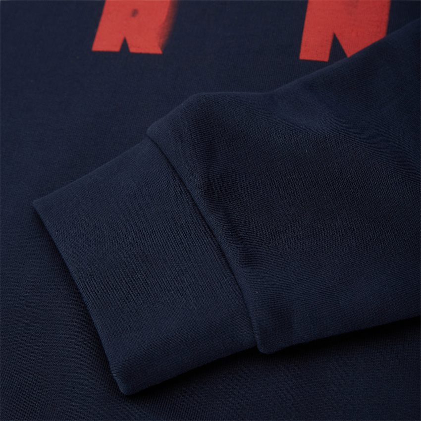 Marni Sweatshirts FUM0074PO UTC029 BLUE/BLACK
