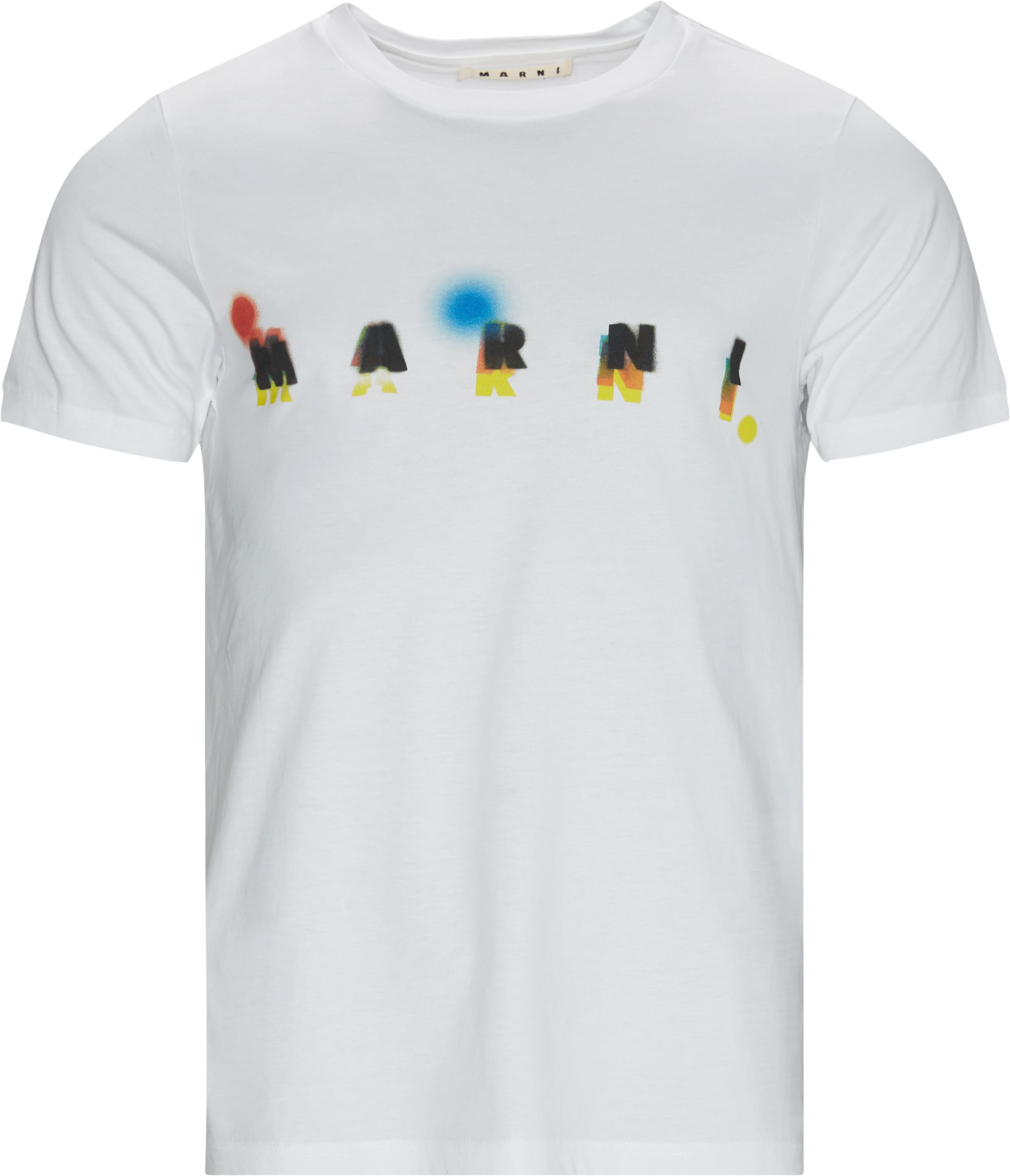 Marni T-shirts HUMU0170PO UTCZ57 Hvid