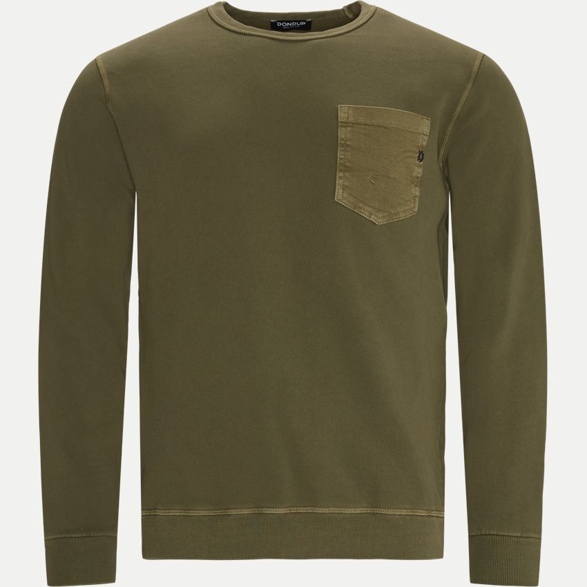 Dondup Sweatshirts UF672 KFO15U  ARMY
