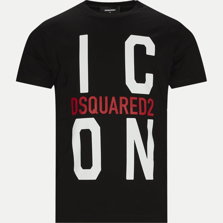 Dsquared2 T-shirts S79GC0021 23009 SORT