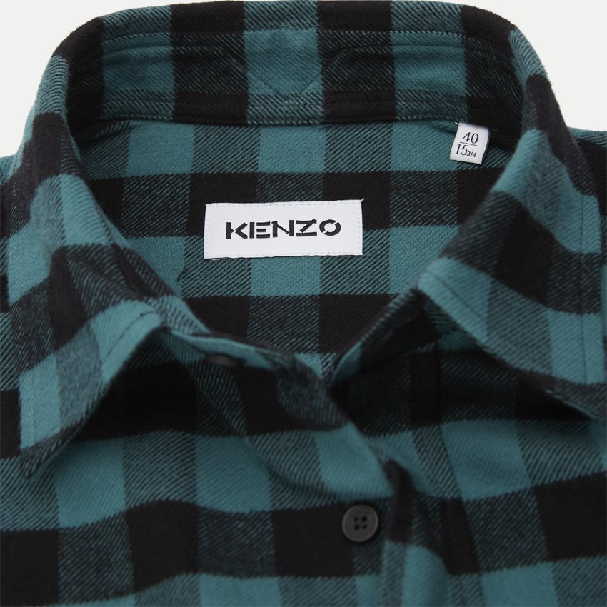 Kenzo Shirts FB65CH4011LL GRØN