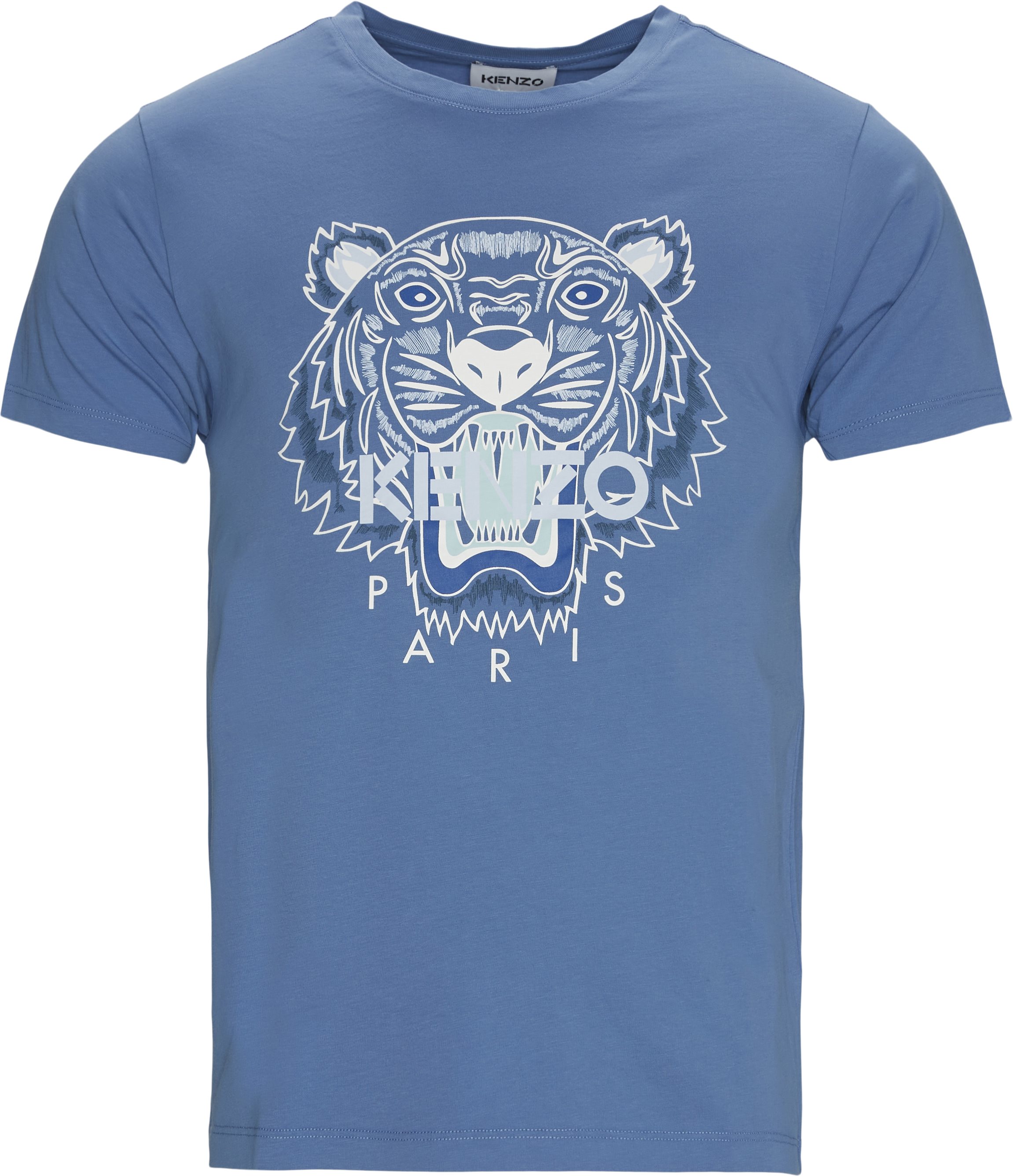 Iconic Logo Tee - T-shirts - Regular fit - Blå