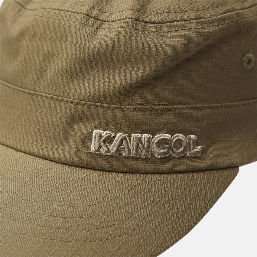 KANGOL Caps K0533CO RIPSTOP ARMY CAP GRØN