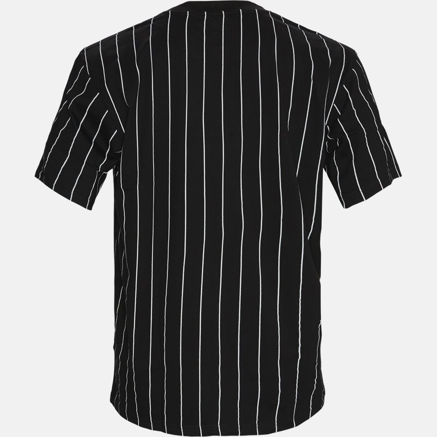 Karl Kani T-shirts SIGNATURE PINSTRIPE TEE 6060587 SORT