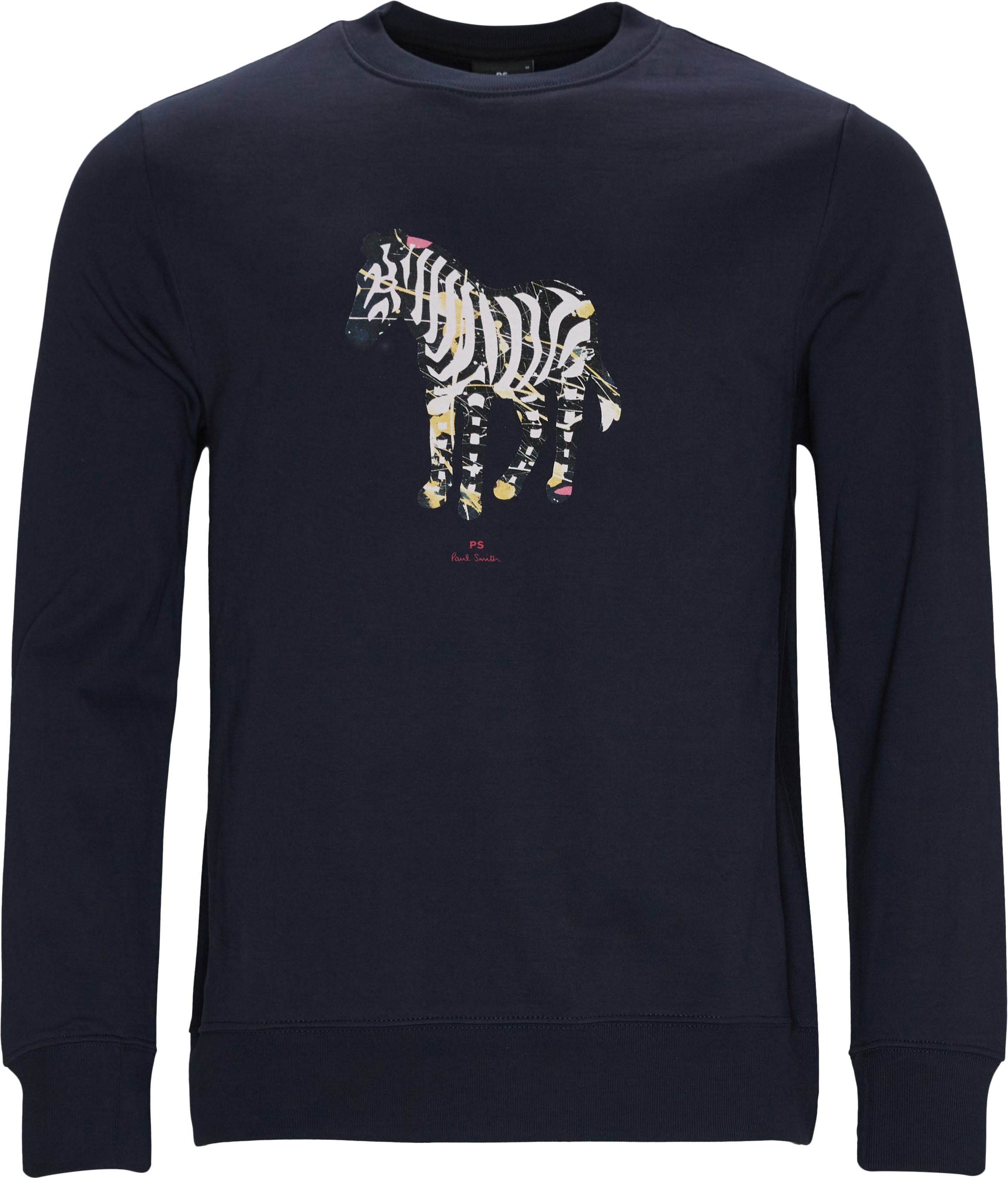 Zebra Sweatshirt - Sweatshirts - Regular fit - Blå