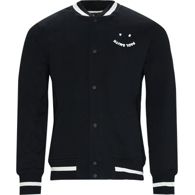 Bomber Smiley Jacket Regular fit | Bomber Smiley Jacket | Sort