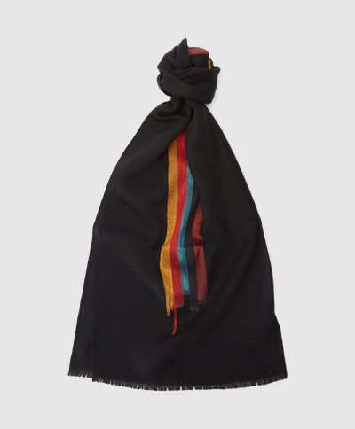 Paul Smith Accessories Scarves 877F GS22  Black