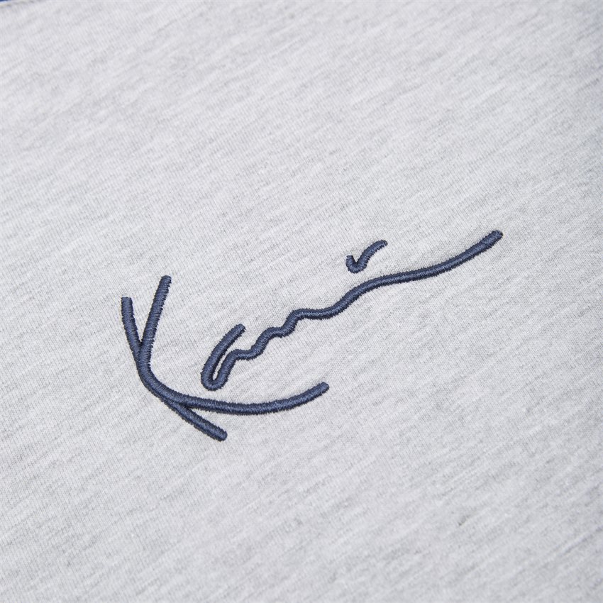 Karl Kani T-shirts SIGNATURE RINGER TEE 6060592 GRÅ