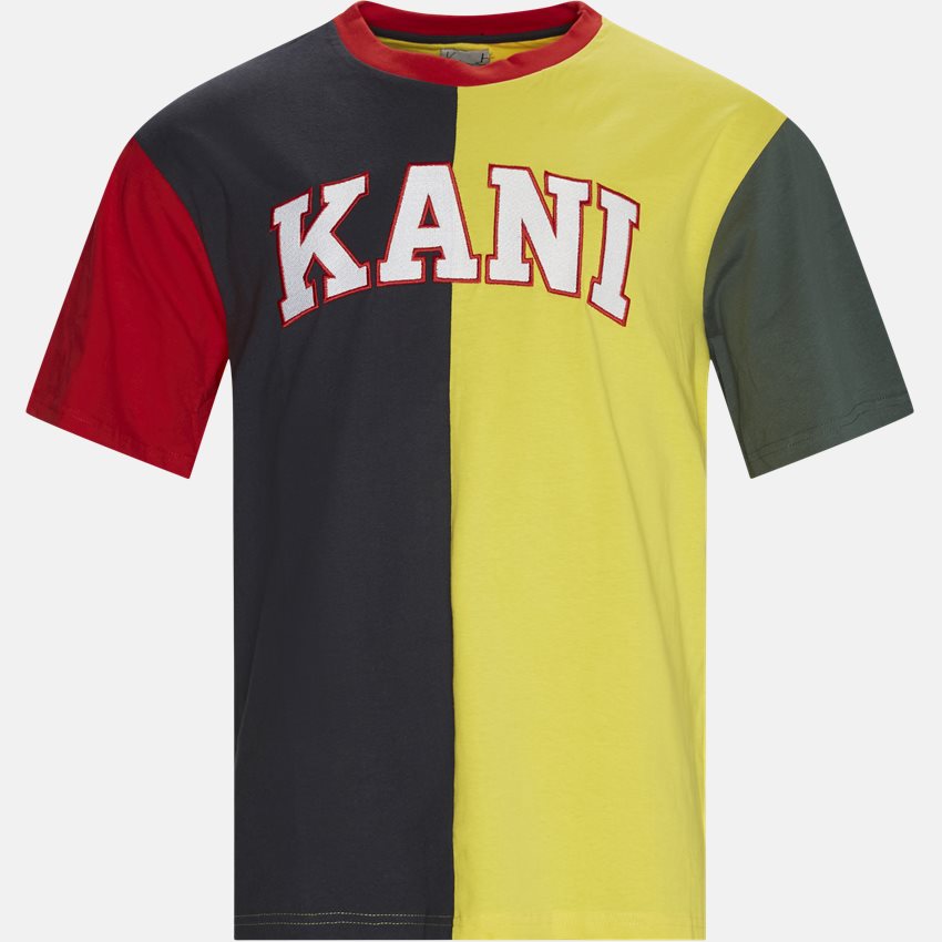 Karl Kani T-shirts COLLEGE BLOCK TEE 6060589 GUL