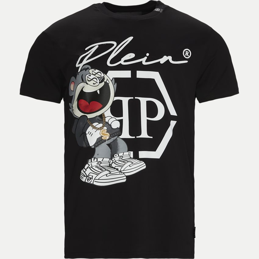 Philipp Plein T-shirts MTK5257 PJY002N SORT