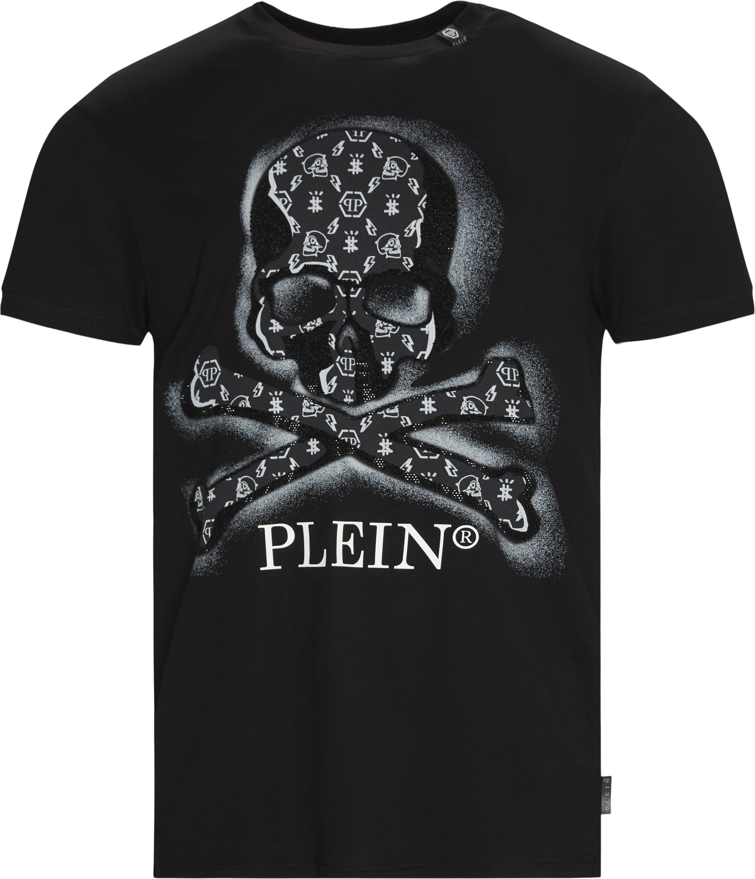 Skull Tee - T-shirts - Loose fit - Black