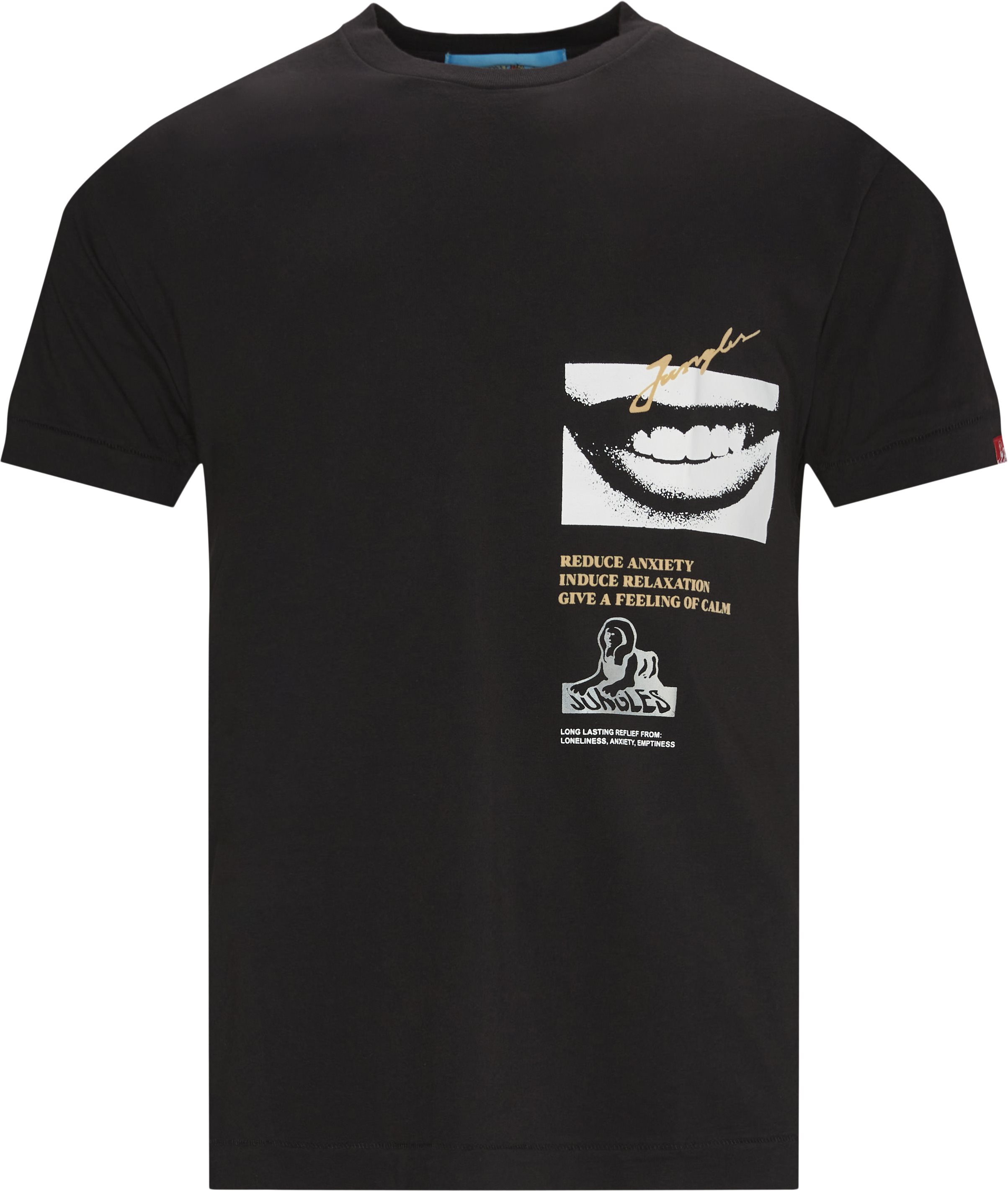 DIAZEPAM T-shirt - T-shirts - Regular fit - Black