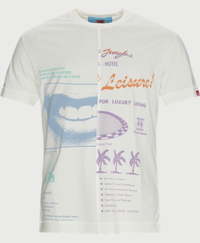 ENDLESS LEISURE SPLIT T-shirt Regular fit | ENDLESS LEISURE SPLIT T-shirt | Hvid