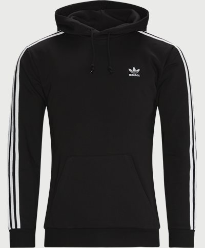 Adidas Originals Sweatshirts 3-STRIPES HOODY H06676 Svart