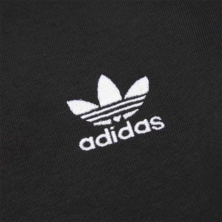 Adidas Originals Sweatshirts 3-STRIPES HOODY H06676 SORT