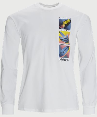 Adidas Originals T-shirts SUMMER ICONS H31312 Hvid
