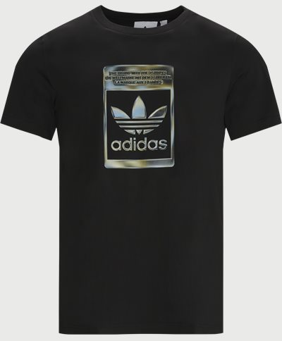 Adidas Originals T-shirts CAMO INFILL TEE H13502 Sort