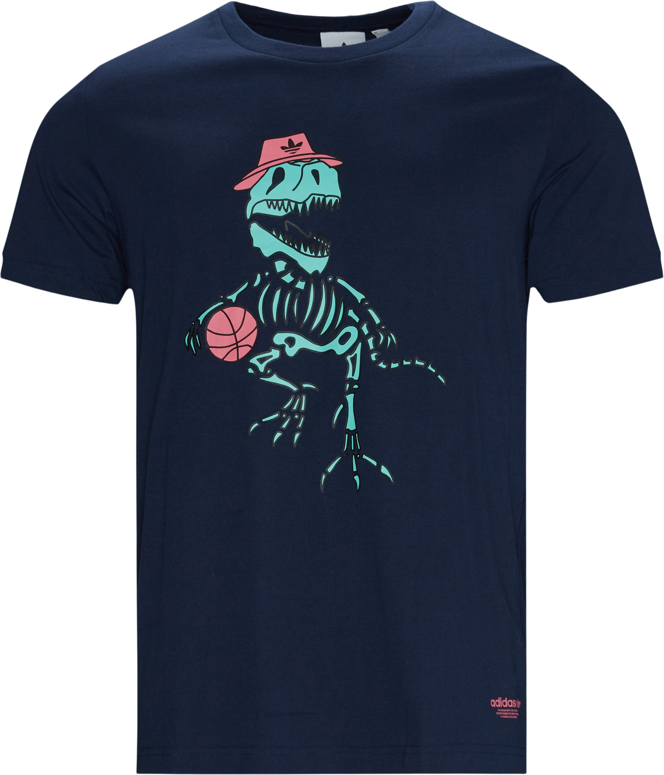5 Dino Tee - T-shirts - Regular fit - Blå