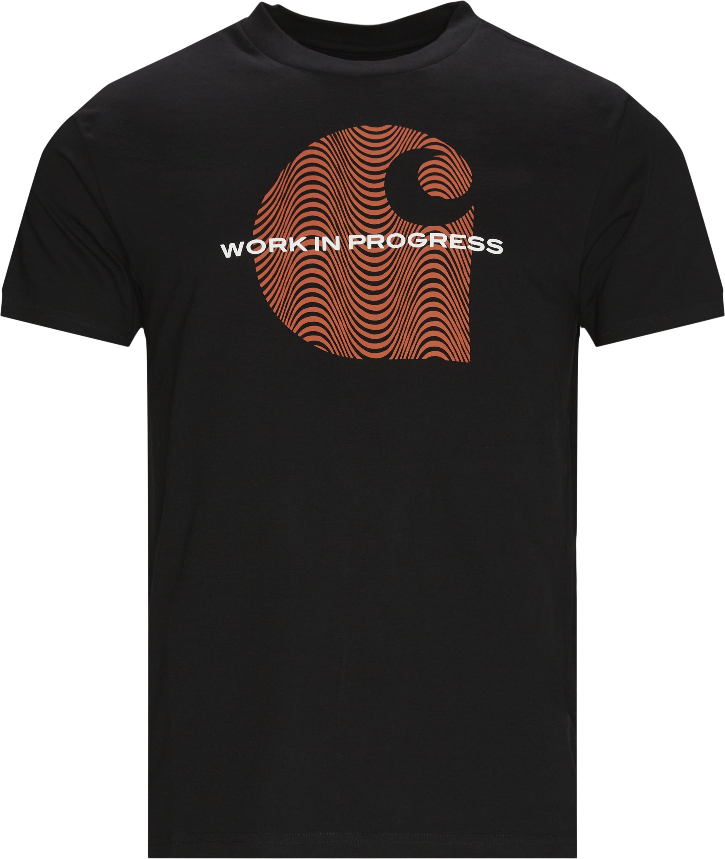 Wave Tee - T-shirts - Regular fit - Black