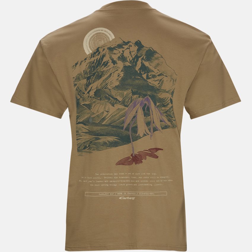 Carhartt WIP T-shirts S/S MOUNTAIN I029615 TANAMI