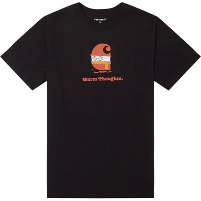 Warm Thoughts Tee Regular fit | Warm Thoughts Tee | Sort