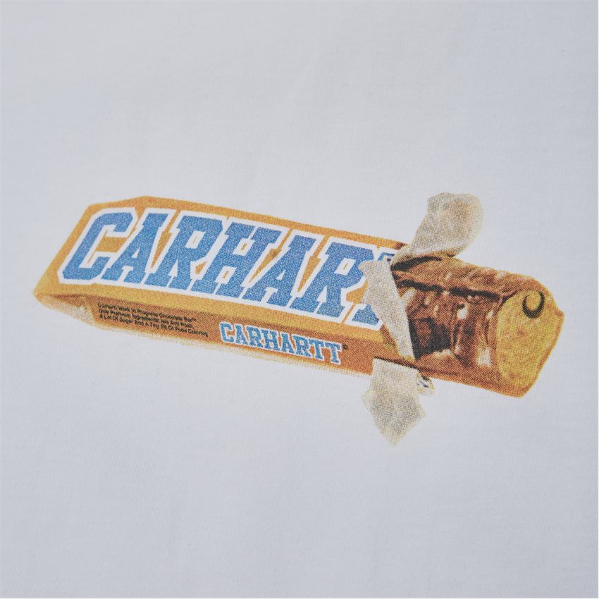Carhartt WIP T-shirts S/S CHOCOLATE BAR I029620 WHITE