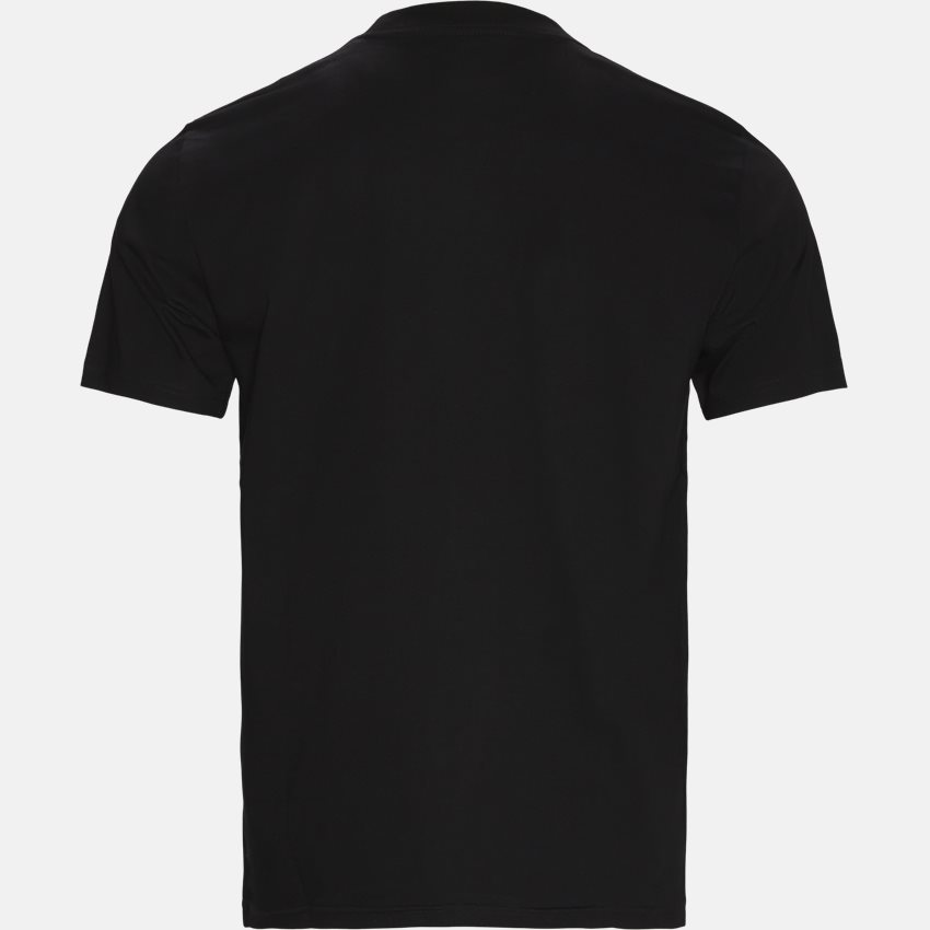 Carhartt WIP T-shirts S/S HOLE 19 I029614 BLACK