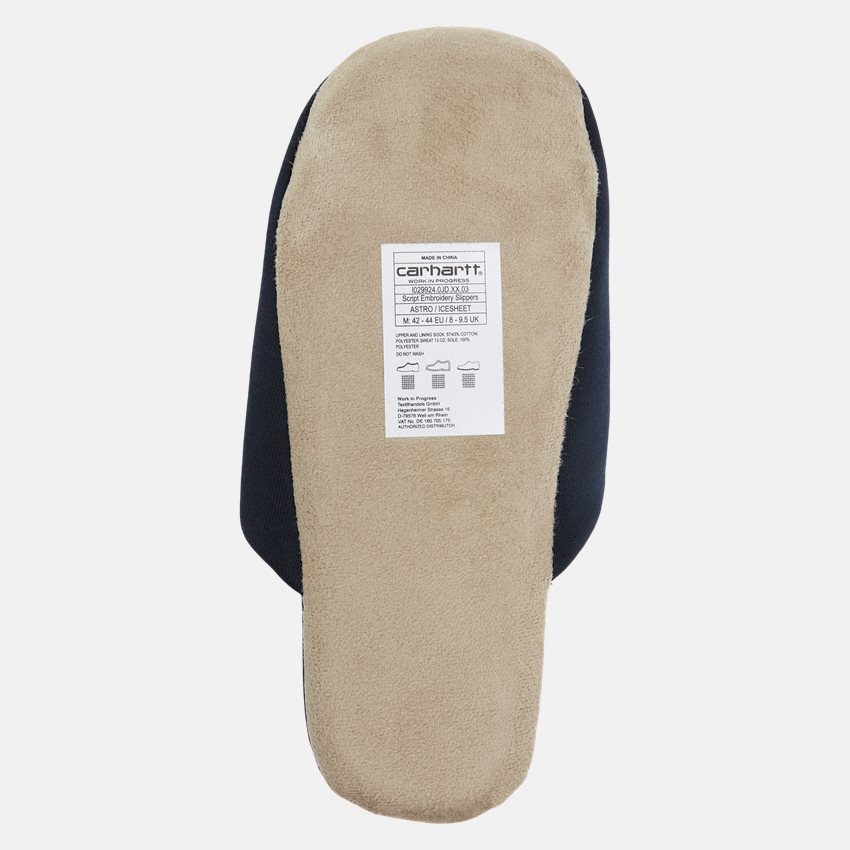 Carhartt WIP Shoes SCRIPT EMBROIDERY SLIPPERS I029924 ASTRO