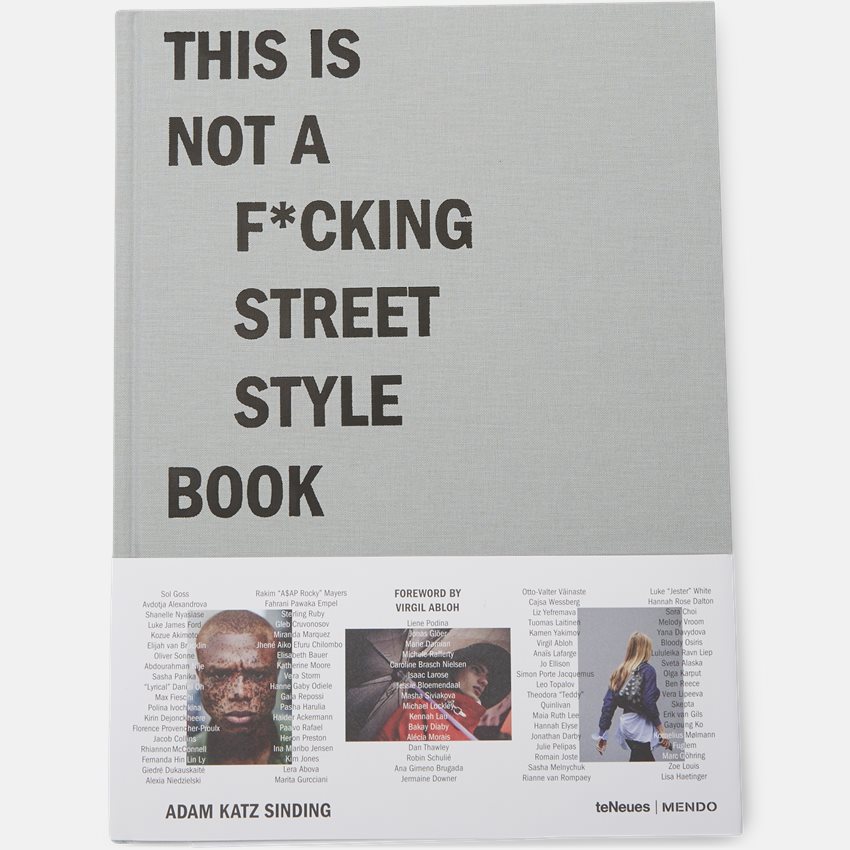 New Mags Accessoarer THIS IS NOT A F STREET STYLE BOOK HVID