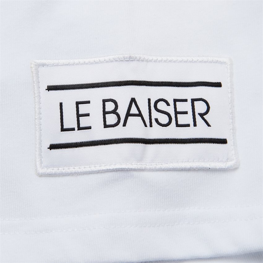 Le Baiser T-shirts BIARRITZ WHITE
