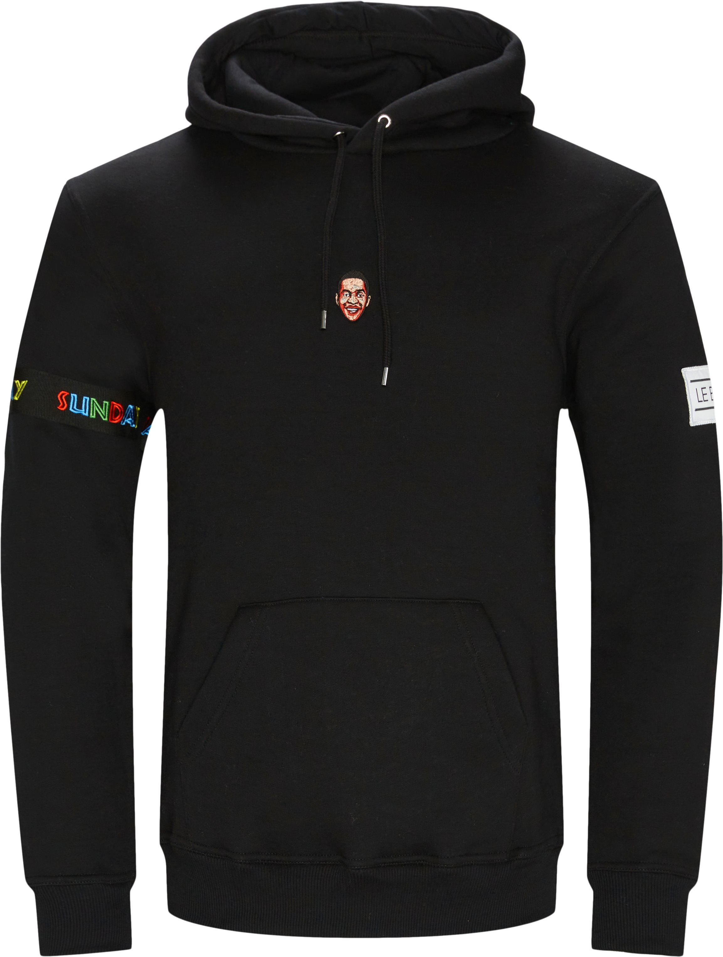 SENEGAL hoodie - Sweatshirts - Regular fit - Black
