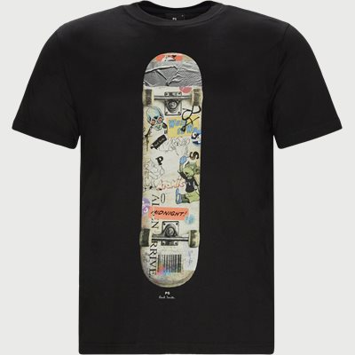 Skateboard T-shirt Regular fit | Skateboard T-shirt | Black