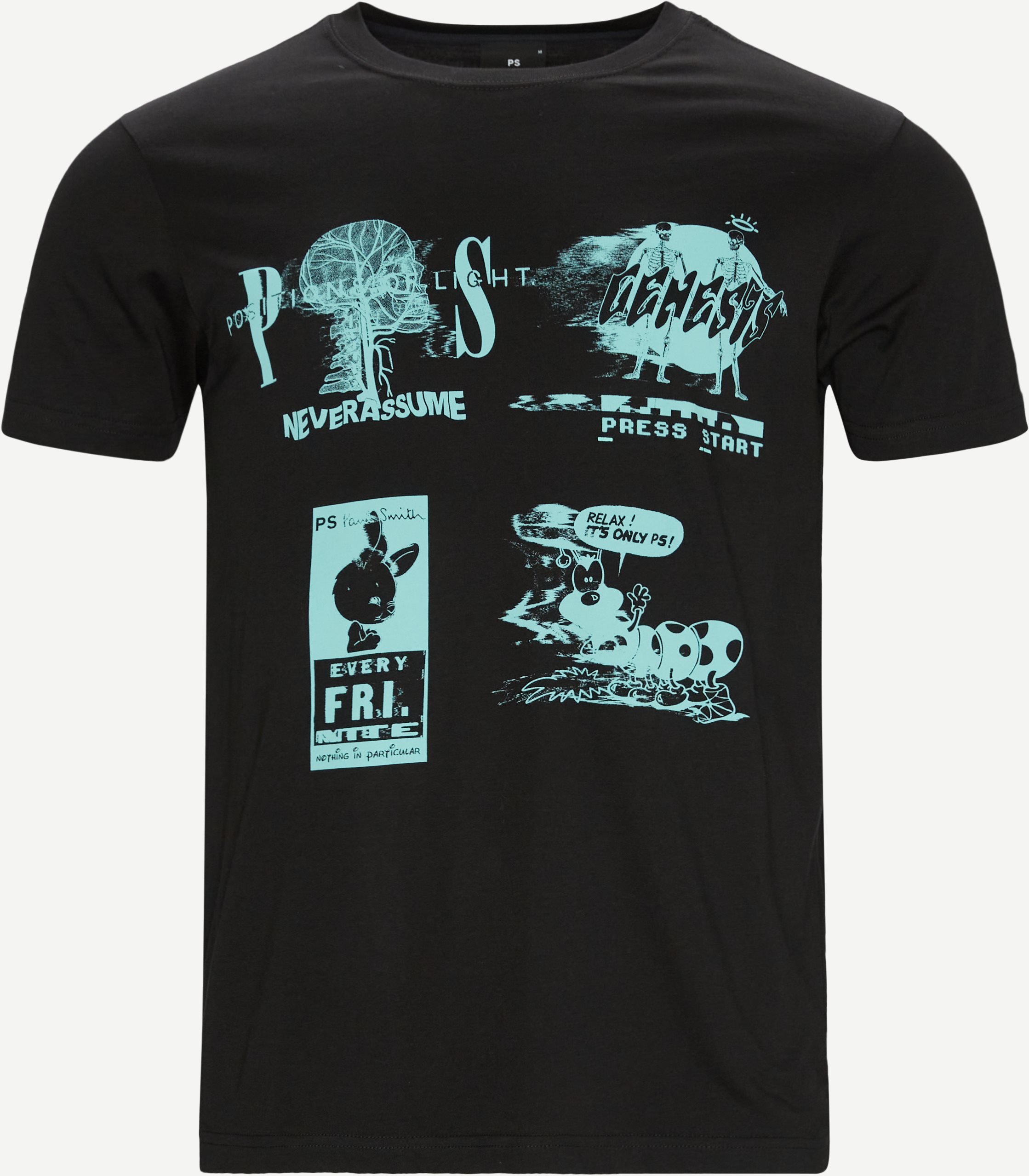 Genesis T-shirt - T-shirts - Slim fit - Svart