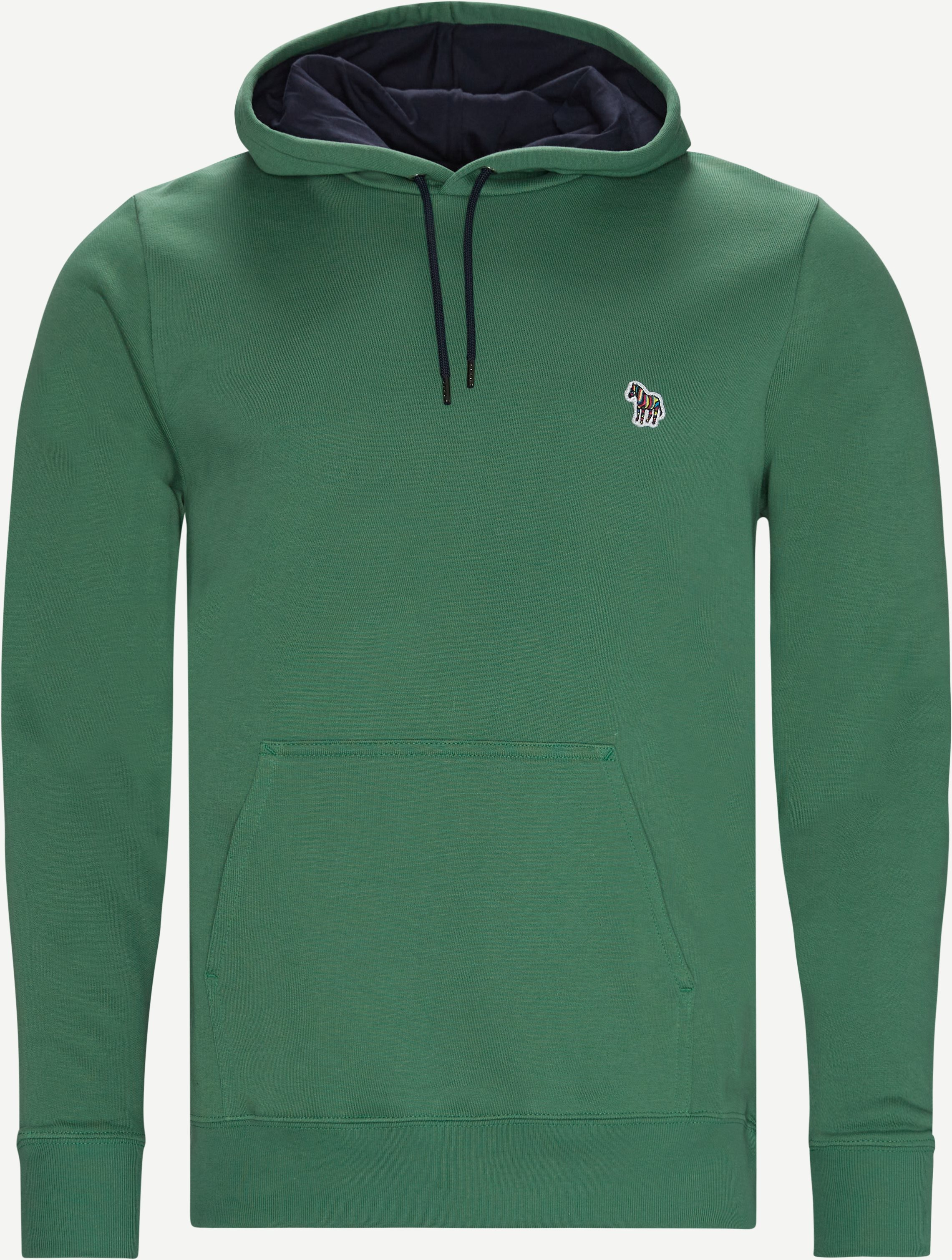 Zebra Hoody - Sweatshirts - Regular fit - Grön