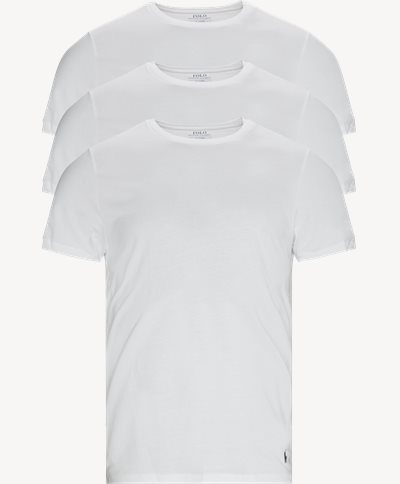 3-pack T-shirt med rund hals Regular fit | 3-pack T-shirt med rund hals | Vit