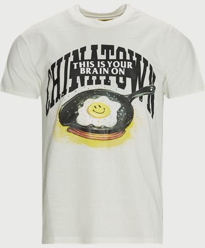 Market T-shirts SMILEY BRAIN ON FRIED TEE Sand