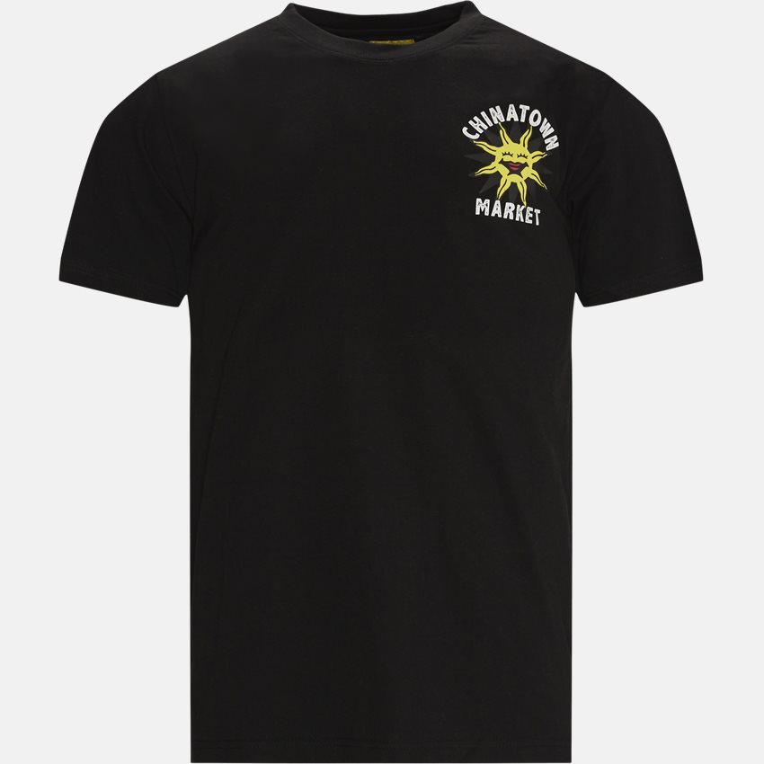 Market T-shirts SUNSHINE OVER THE PYRAMIDS TEE BLACK