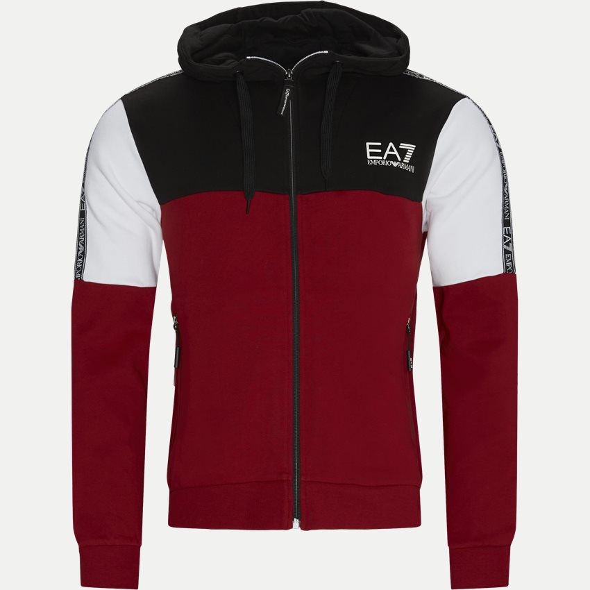 EA7 Sweatshirts PJ07Z 6KPV63 RØD