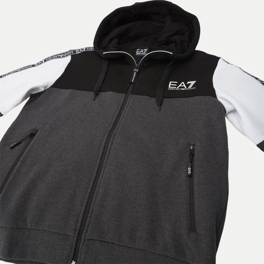 EA7 Sweatshirts PJ07Z 6KPV63 SORT
