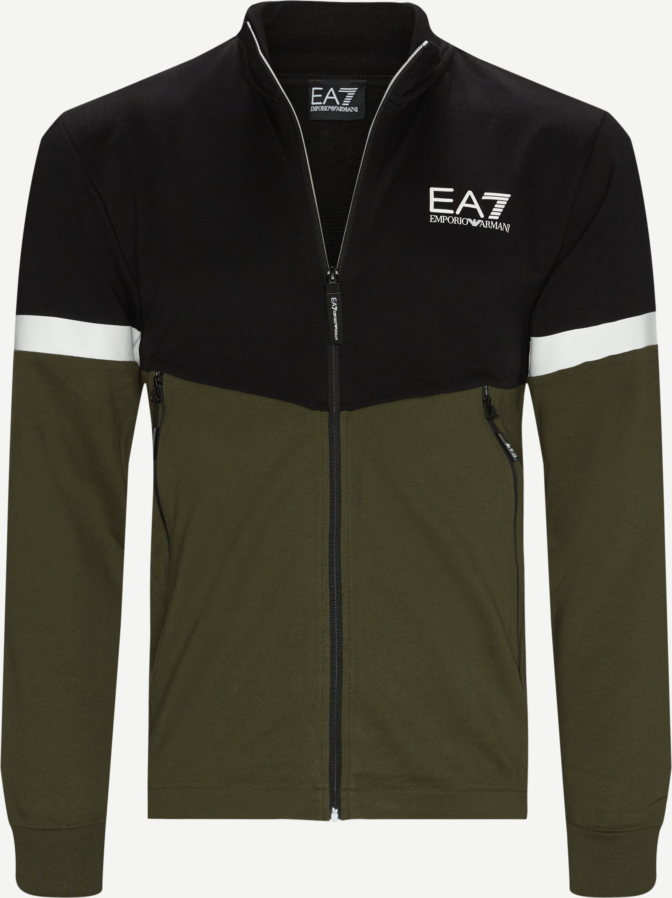 6KPV64 Zip Sweatshirt - Sweatshirts - Regular fit - Army