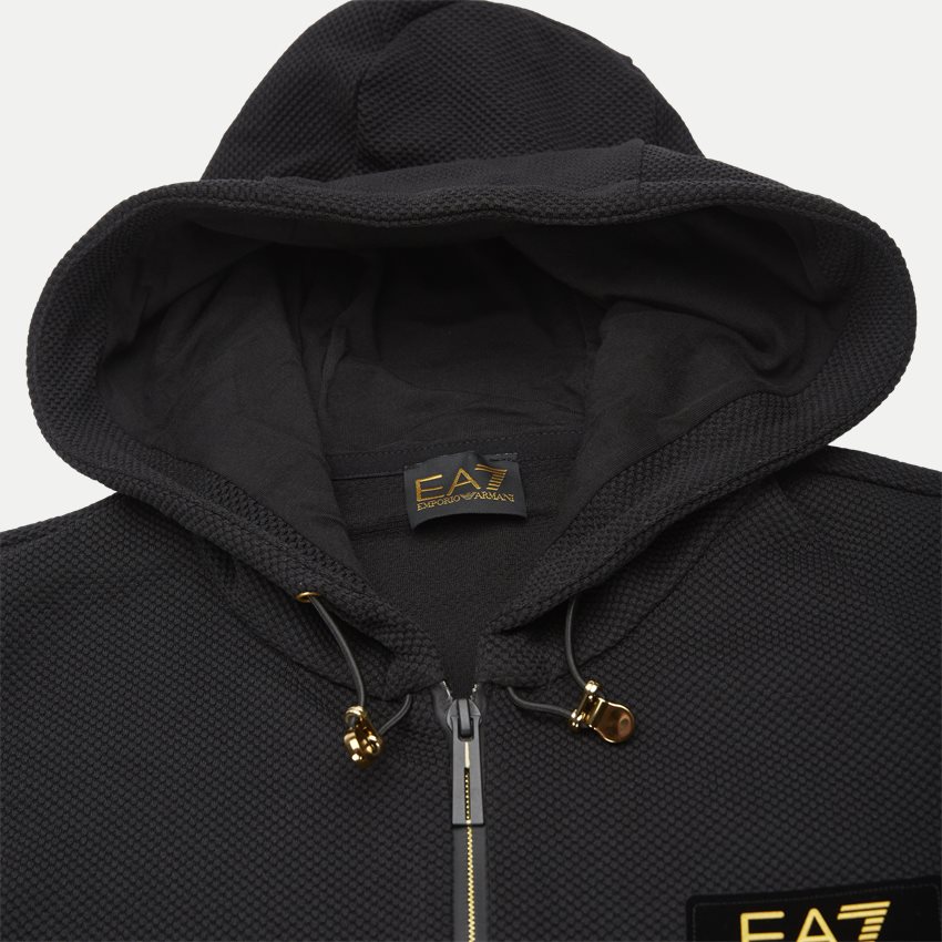EA7 Sweatshirts PJG1Z 6KPM44 SORT