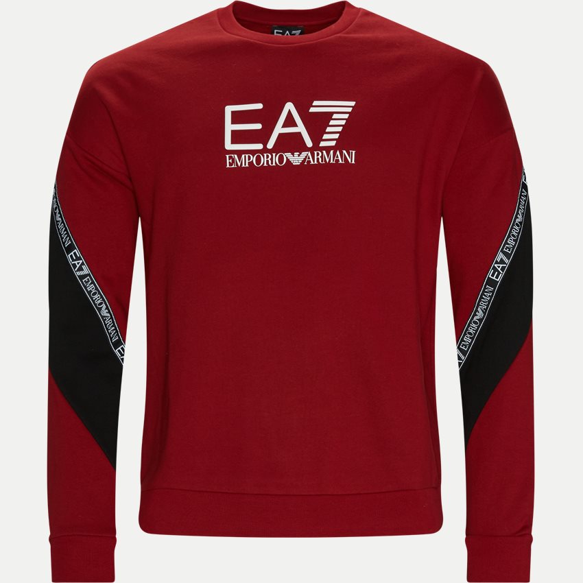 EA7 Sweatshirts PJ07Z 6KPM28 RØD