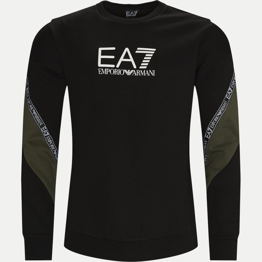 EA7 Sweatshirts PJ07Z 6KPM28 SORT